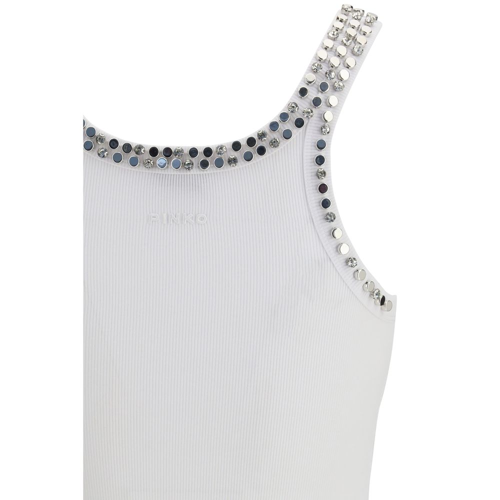 PINKO White Cotton Top