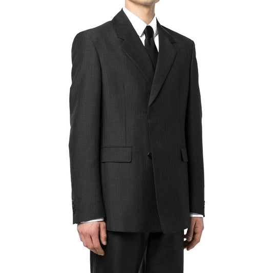 Prada Gray Wool Coat