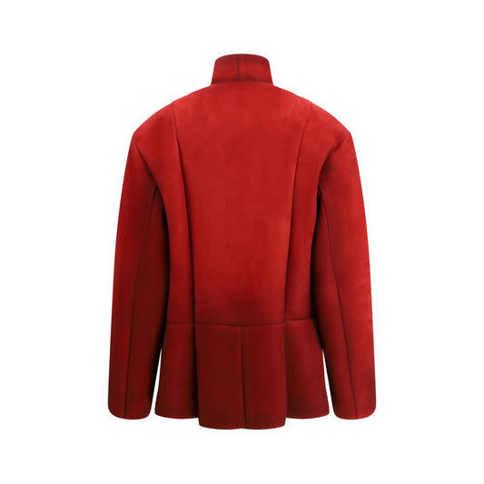 Prada Multicolor Lamb Ovis Aries Aries Coat