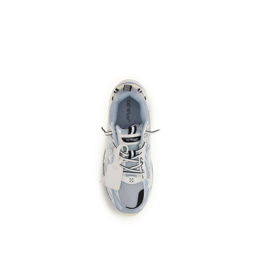 Off-White Multicolor Rubber Athletic Sneakers