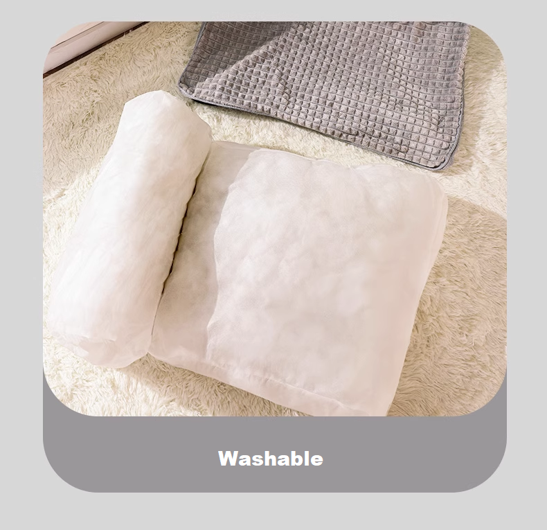 120cm Dog Bed Pet Mattress Warm Thick Washable XL - Grey