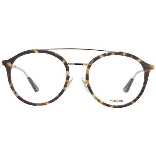 Police Brown Metal & Plastic Glasses (Frames)