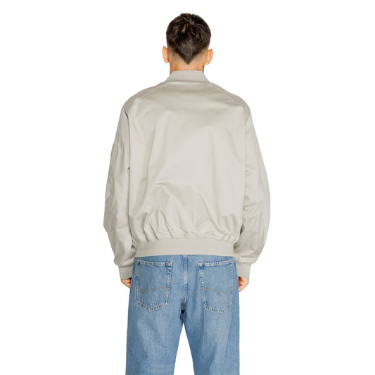 Calvin Klein Gray Organic Cotton Bomber