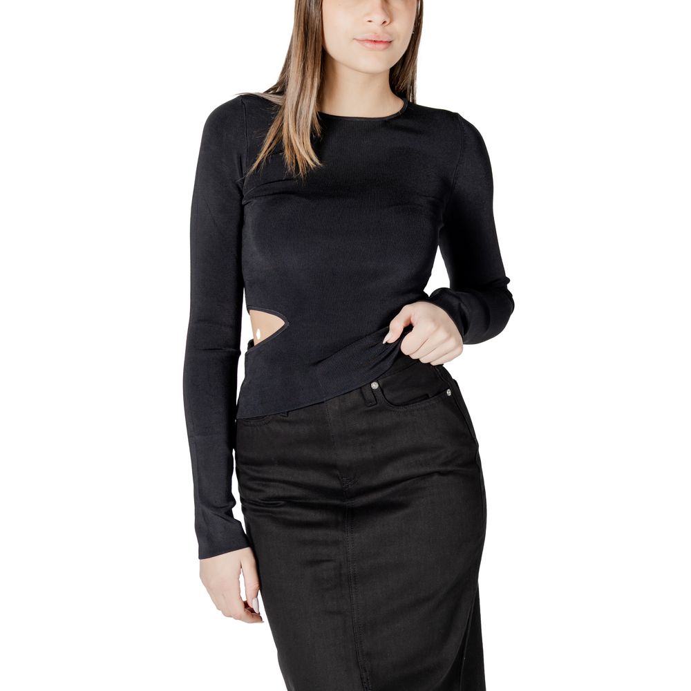 Calvin Klein Jeans Black Rayon Shirt