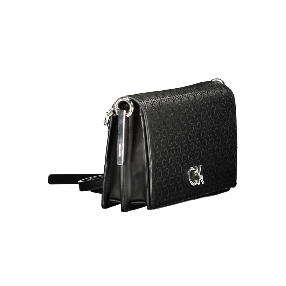 Calvin Klein Black Polyester Women Handbag