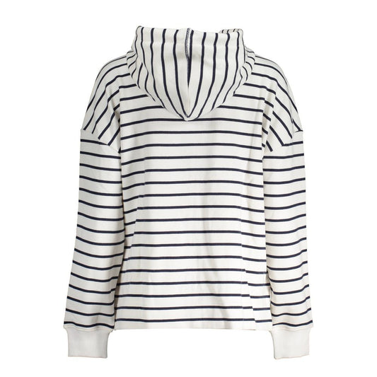 North Sails White Organic Cotton Women's Sweatshirt