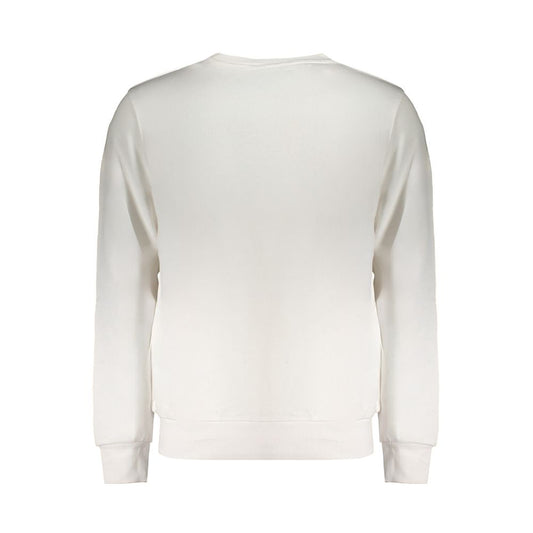North Sails White Cotton Men Sweatshirt
