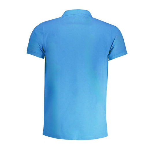 Norway 1963 Blue Cotton Men Polo Shirt