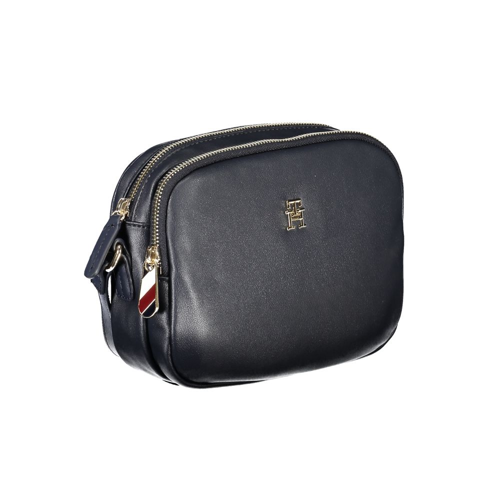 Tommy Hilfiger Blue Polyester Women Shoulder Bag