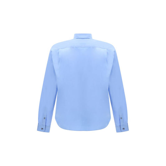 Prada Blue Cotton Dress Shirt