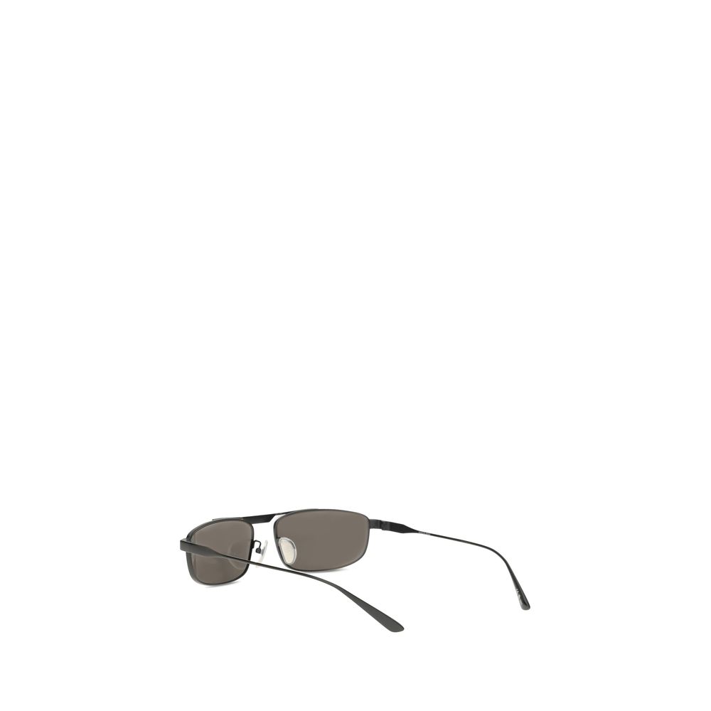 Balenciaga Black Metal Sunglasses