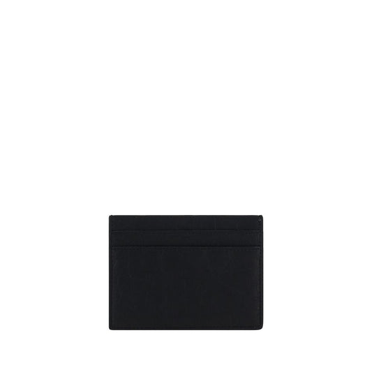 Saint Laurent Black Lamb Ovis Aries Aries Wallet