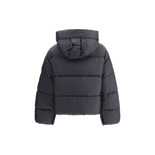 PINKO Black Polyester Coat
