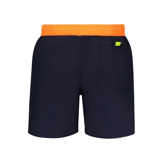 Norway 1963 Blu Poliammide Men's Swim Boxer