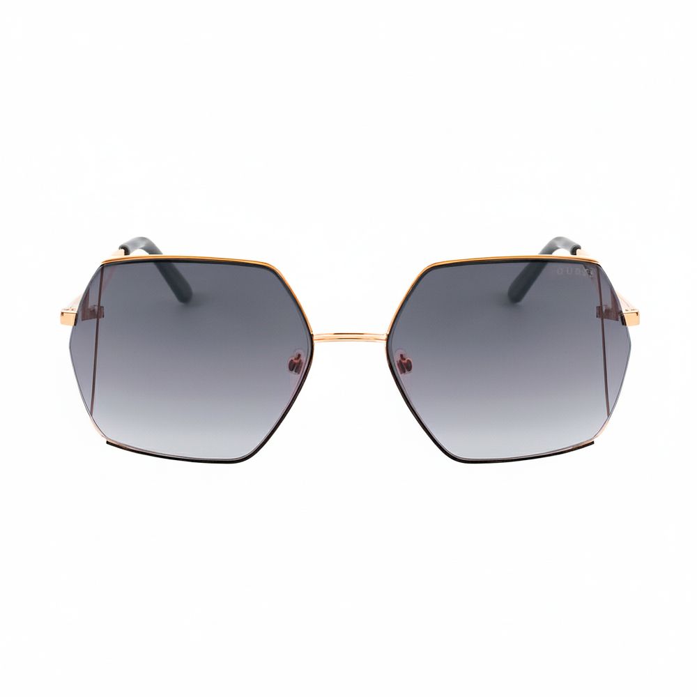 Guess Gold Metal Sunglasses