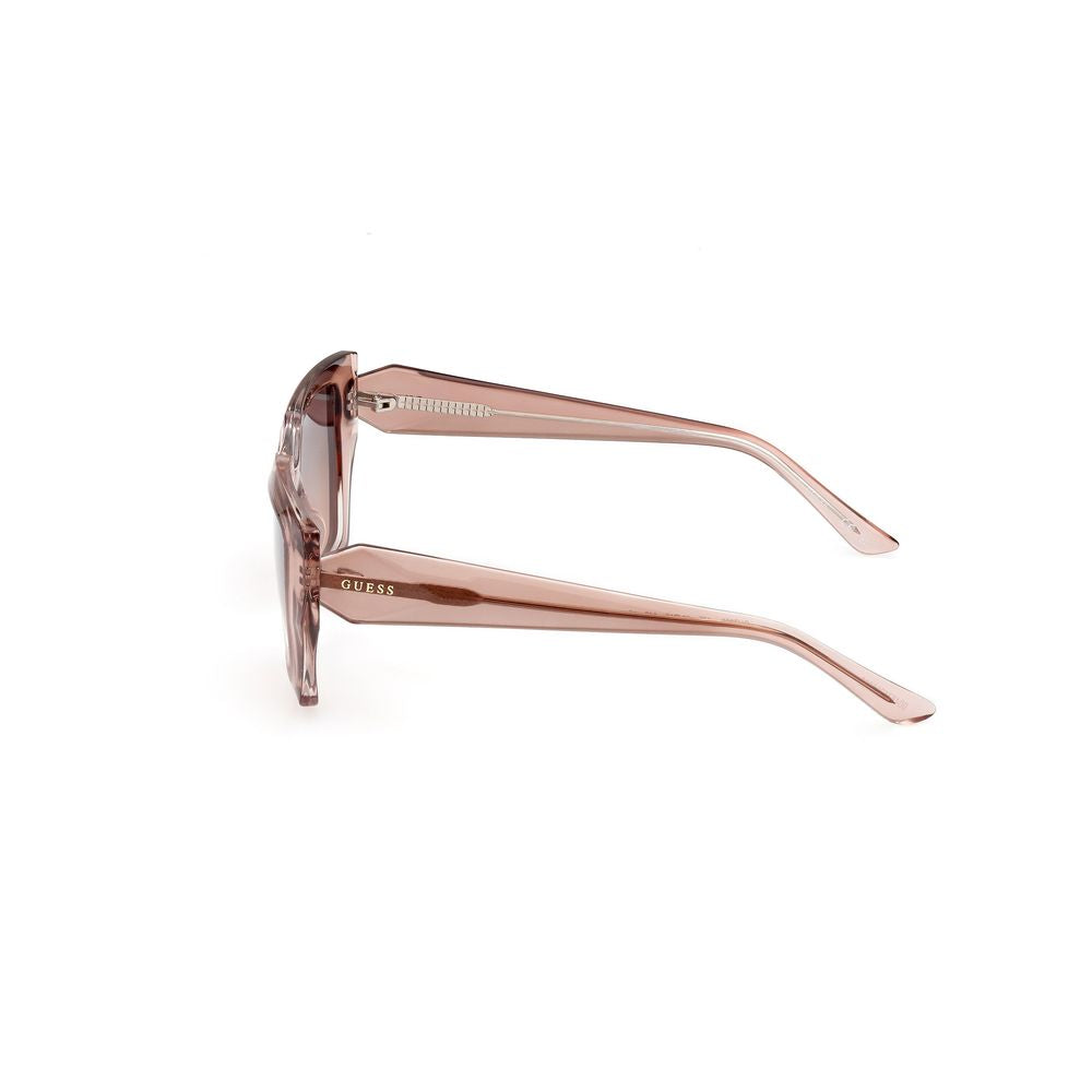 Guess Brown Resin Sunglasses