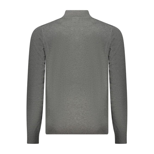 Norway 1963 Gray Wool Men Sweater