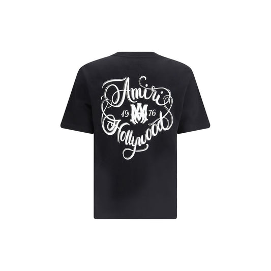 Amiri Black Cotton T-Shirt