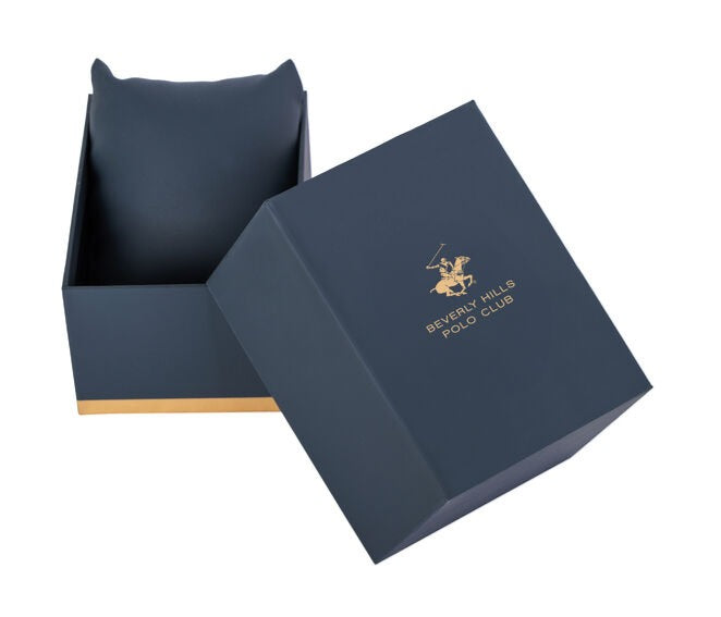 Beverly Hills Polo Club Black Dial All Gold Watch BP3827X.150