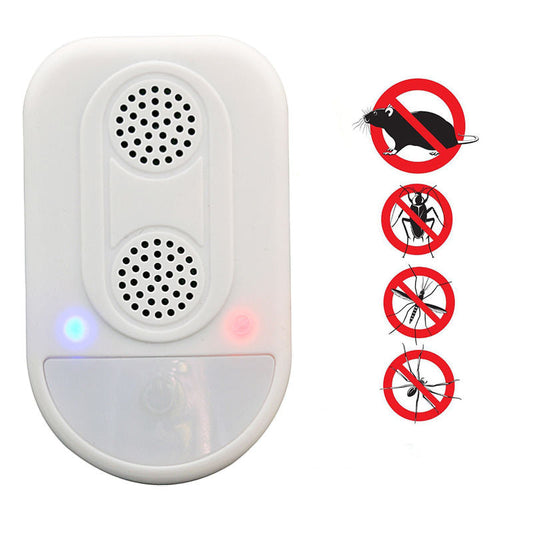 Advanced Ultrasonic Pest Repeller – Twin Speaker Protection for Your Home