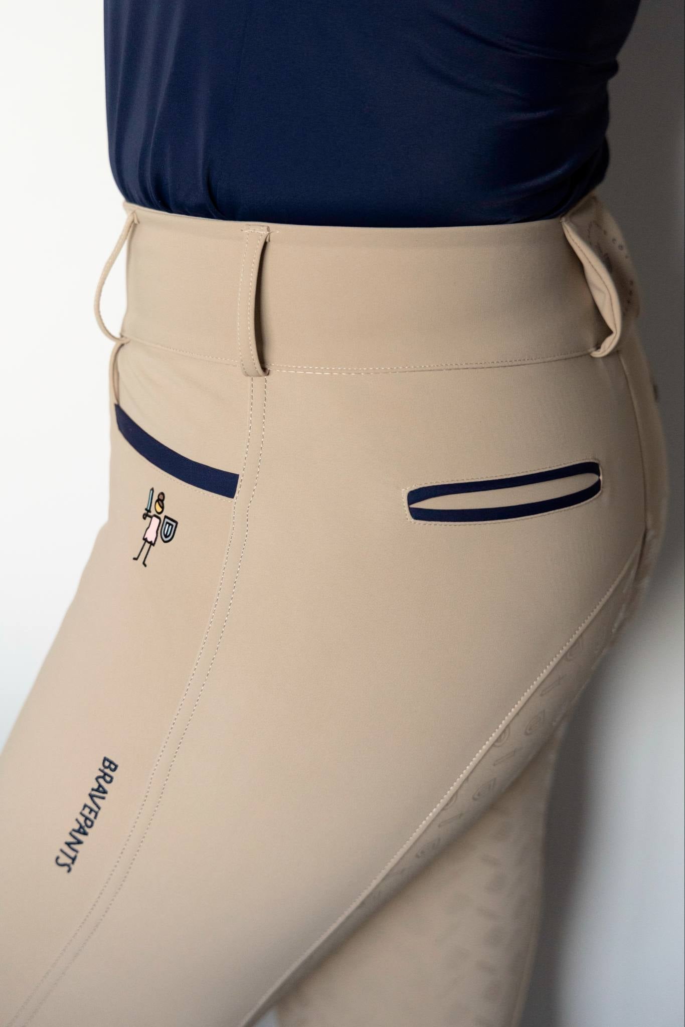 DW Endura Basic-B Navy Trim Knee Grip