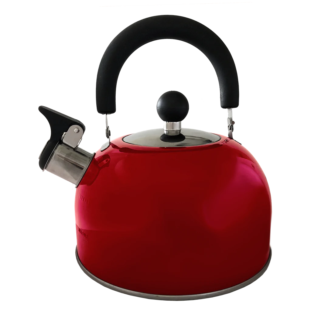 Red Whistling Kettle 2L - Southern Alps