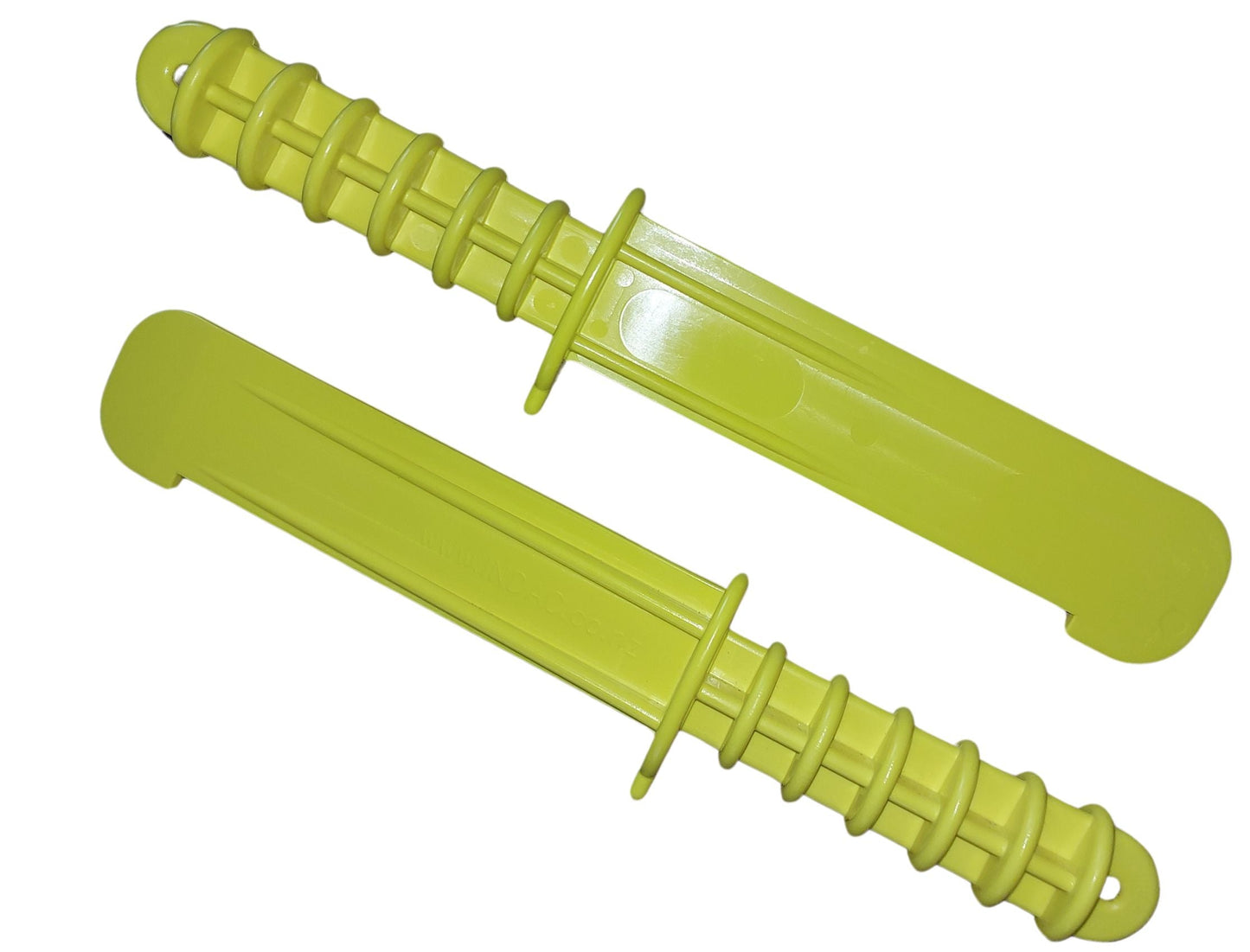 NZ Made Plastic Paua Knife and Measure