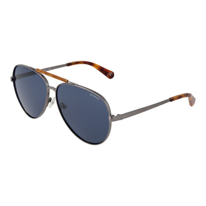 Guess Gray Metal Sunglasses