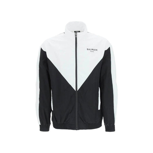 Balmain Black Polyamide Shell Jacket