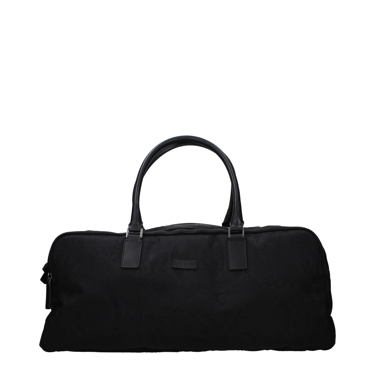 Versace Black Fabric Luggage And Travel