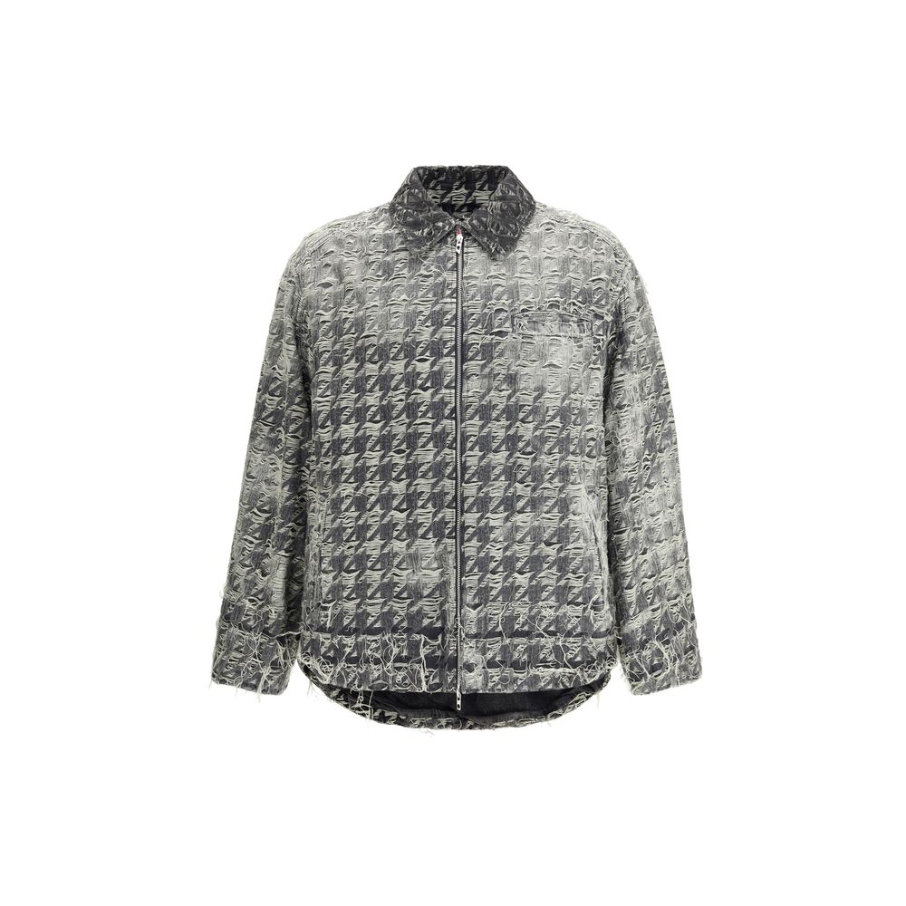 Diesel Multicolor Cotton Denim Jacket