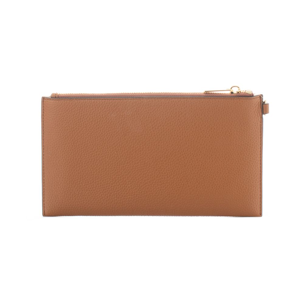Michael Kors Black Leather Clutch Bag