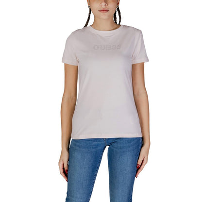 Guess Active Pink Cotton Sportswear