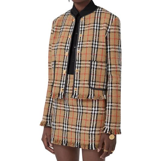 Burberry Beige Cotton Coat