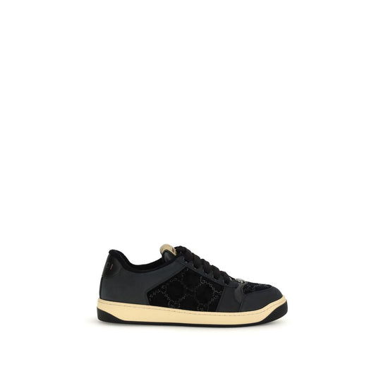 Gucci Blue Calf Leather Bos Taurus Athletic Sneakers