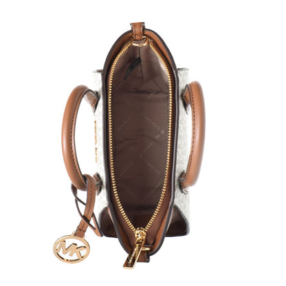 Michael Kors Beige Canvas Handbag