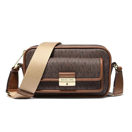 Michael Kors Brown Fur Crossbody Bag