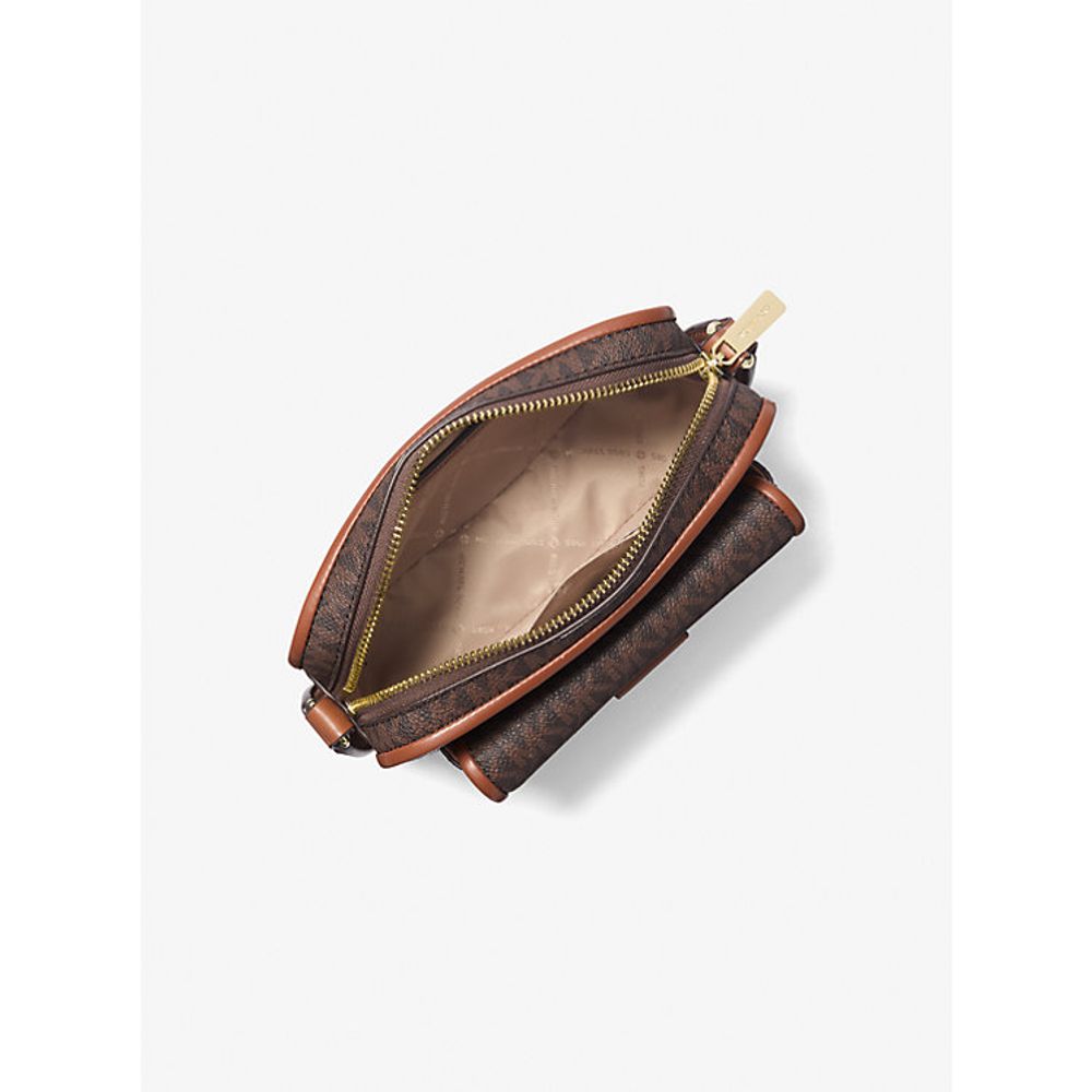 Michael Kors Brown Fur Crossbody Bag