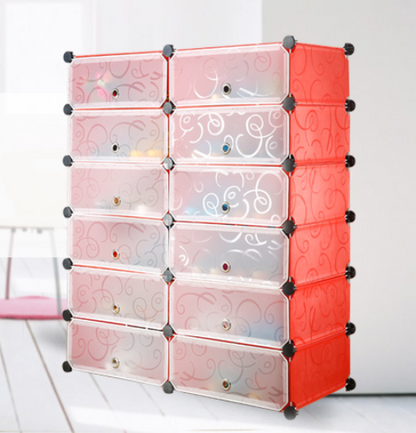 Organiser storage wardrobe shelving cabinet Y19