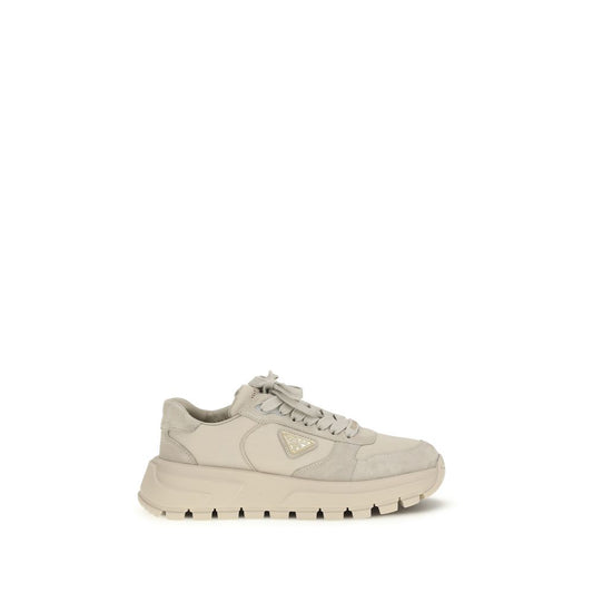 Prada Beige Rubber Athletic Sneakers
