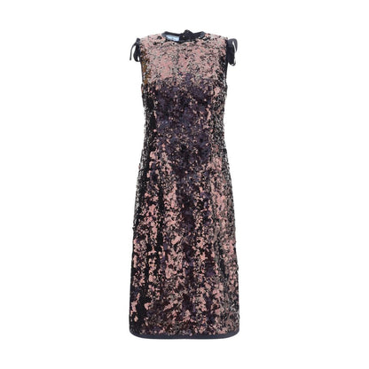 Prada Multicolor Polyester Cocktail Dress