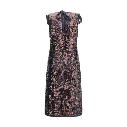 Prada Multicolor Polyester Cocktail Dress
