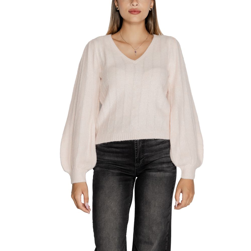 Guess Pink Polyester Sweatshirt