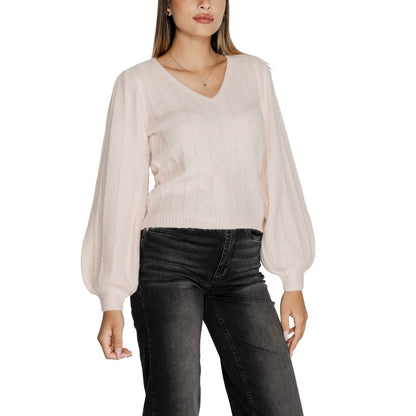 Guess Pink Polyester Sweatshirt