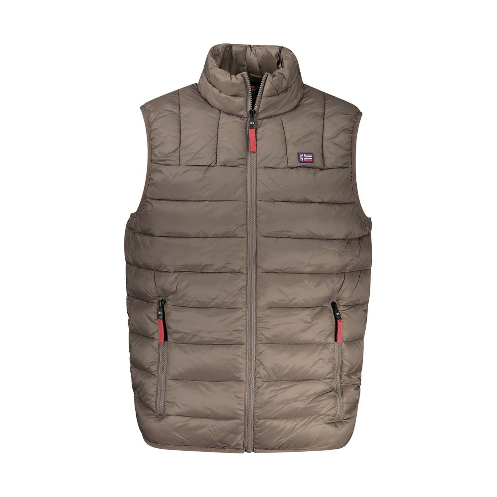 Norway 1963 Marrone Poliammide Men's Gilet