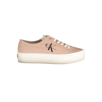 Calvin Klein Rosa Cotton Women Sneaker