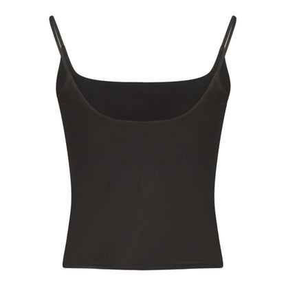 Guess Jeans Black Cotton Women's Tank Top