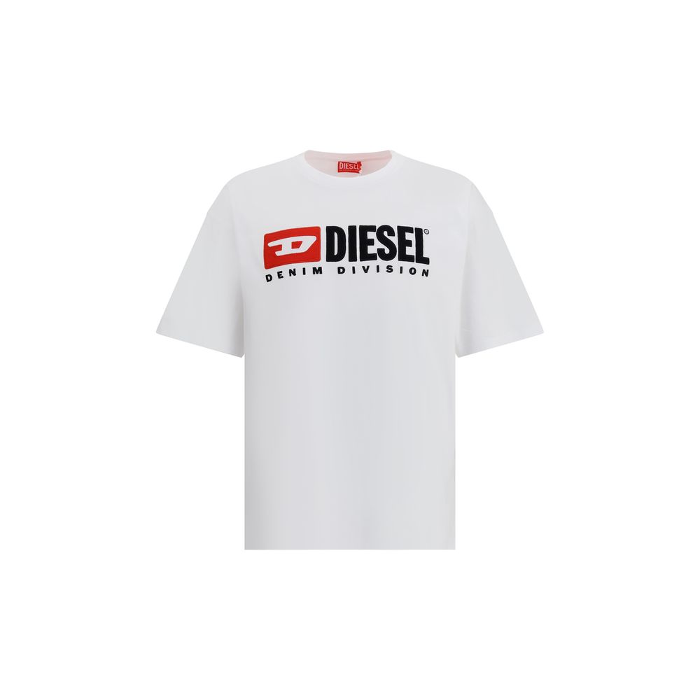Diesel White Cotton T-Shirt