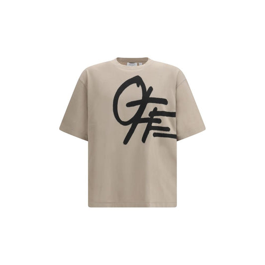 Off-White Beige Cotton Sportswear