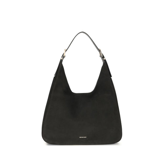 Michael Kors Black Calf Leather Bos Taurus Shoulder Bag